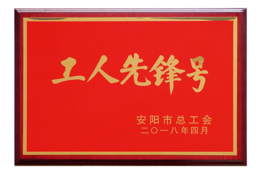 安阳市总工会“工人先锋号”